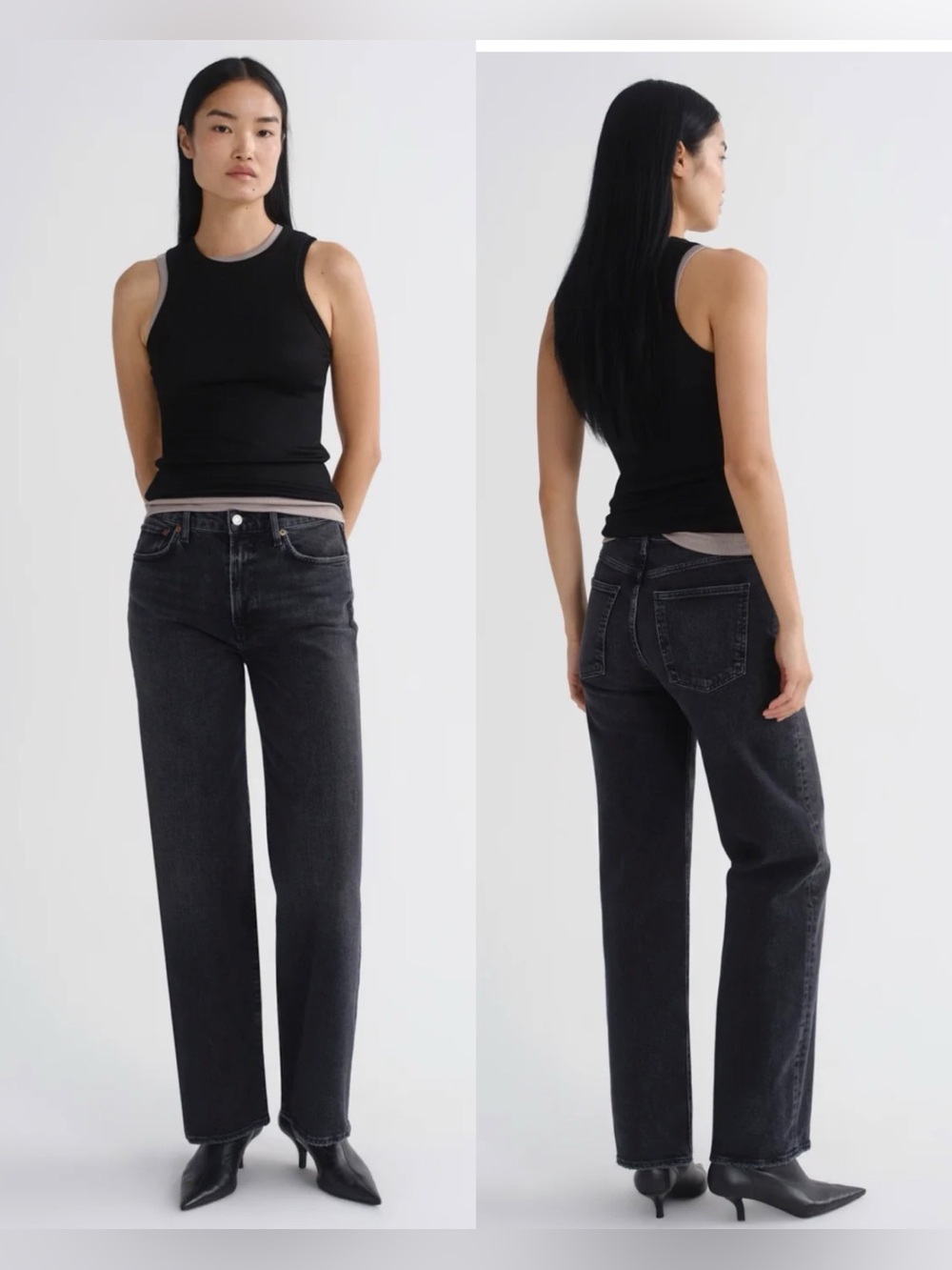 Agolde Harper Straight Jean in Radius color , size 28